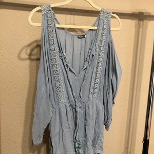 Earthnbound Blue Romper